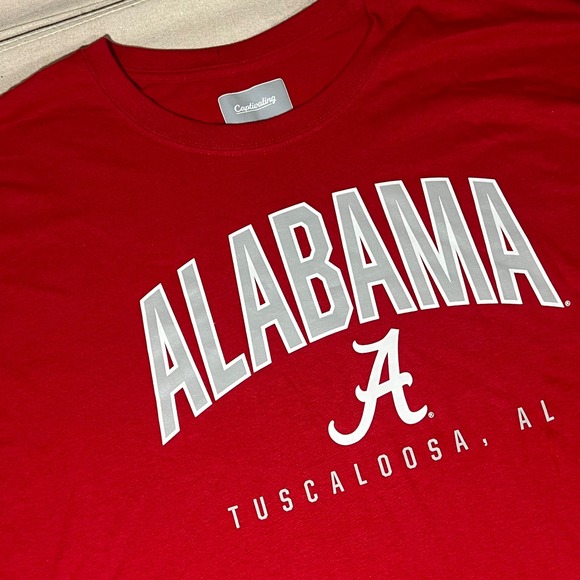 Alabama Crimson Tide T Shirt Captivating Tuscaloosa AL 3XL Red Graphic Tee - Picture 1 of 6